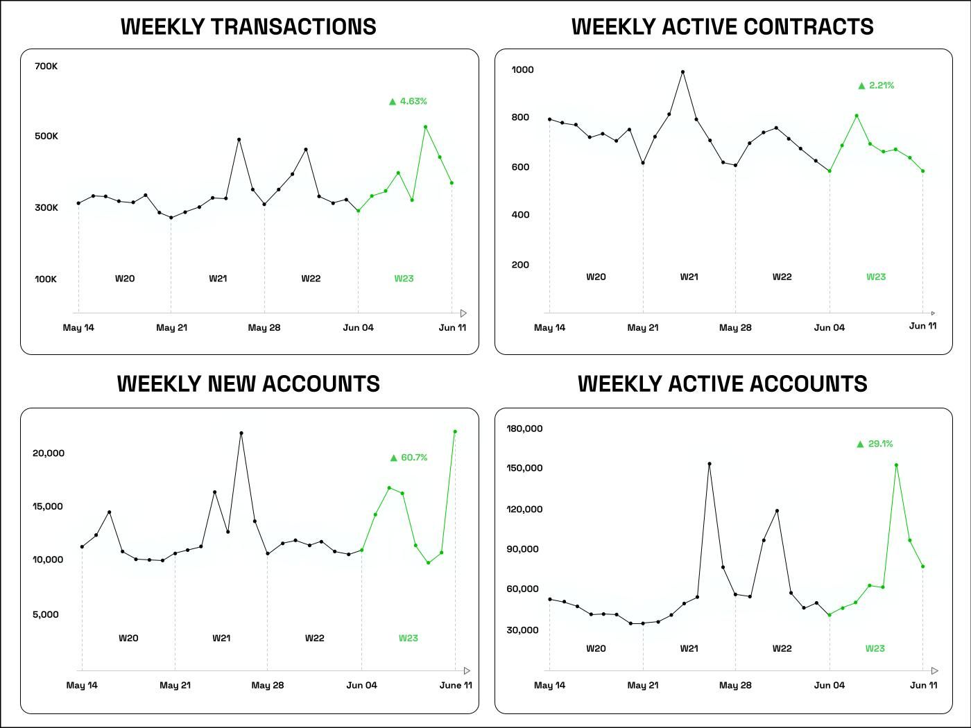 NEAR network status week 23